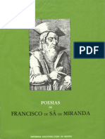 Poesia de Sá de Miranda - Carolina Michaëlis