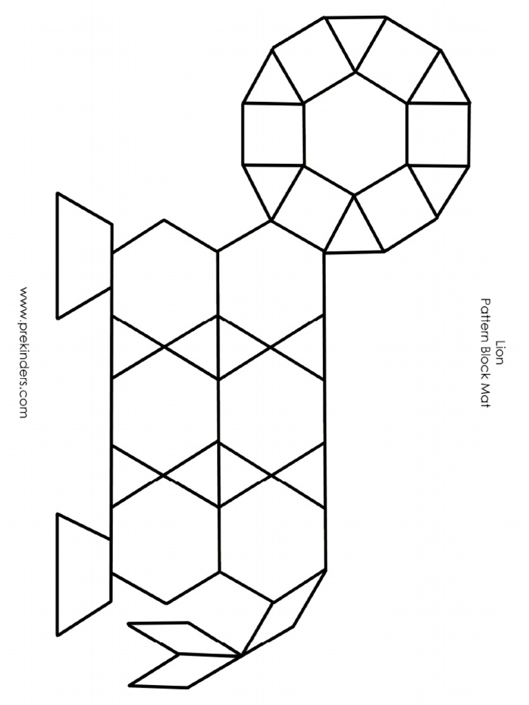 Patternblock Lion | PDF