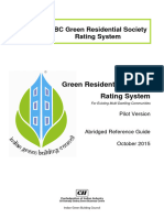IGBC GRS Pilot Rating System