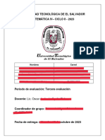 Tercera Entrega