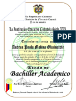 Diploma Ciudadela Siglo XXI - Organized