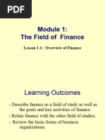 MGMT124 Module1 Lesson1.1-Finance