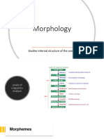 Morphological Analysis