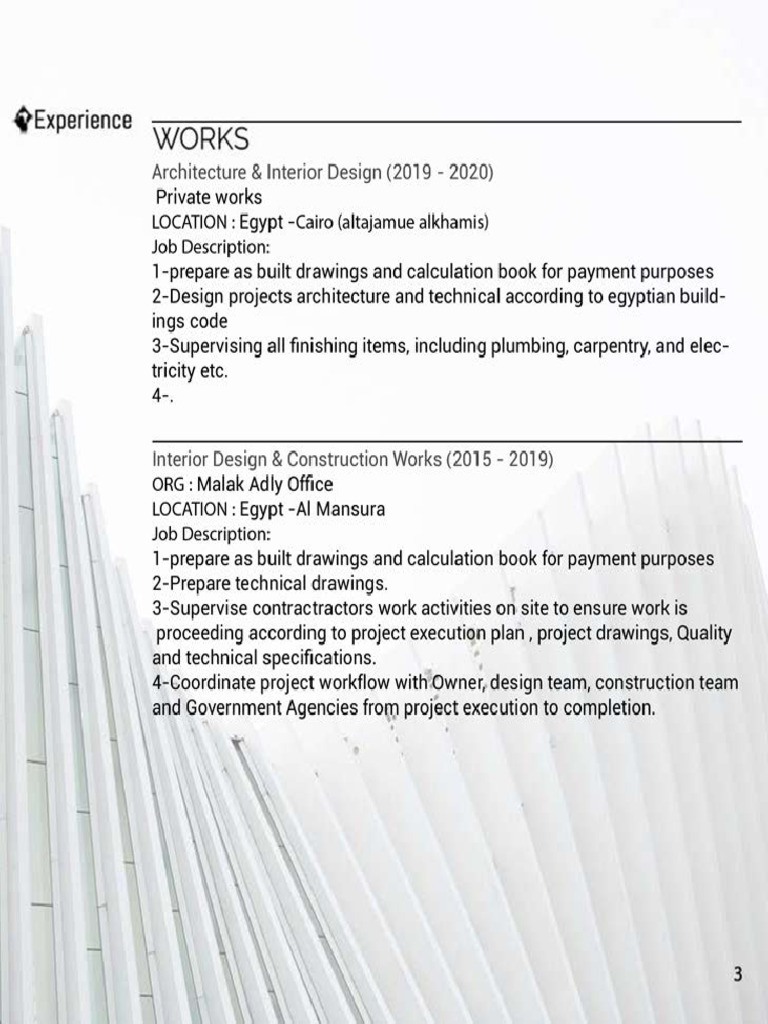 CV 3 | PDF