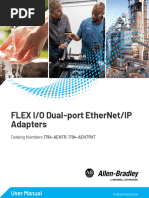 Flex I/O Dual-Port Ethernet/Ip Adapters: User Manual