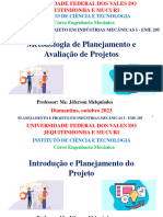 Aula 02 - Introdução, Planejamento e Viabilidade do Projeto