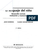 Narbona y Chevrier-Muller El Lenguaje Del Niño