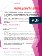 Lecture 7 Notes Manual Transmissions