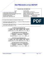 System Precision Report