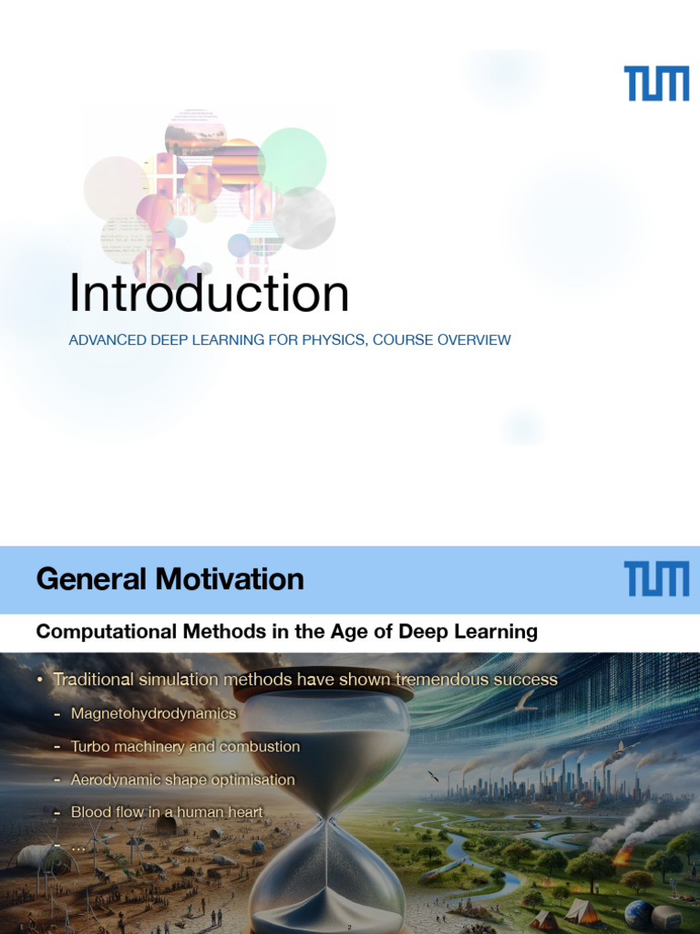 Advanced Deep Learning in Physics | PDF | Deep Learning | Regression ...