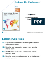 Chapter 12 - Analyzing International Opportunities