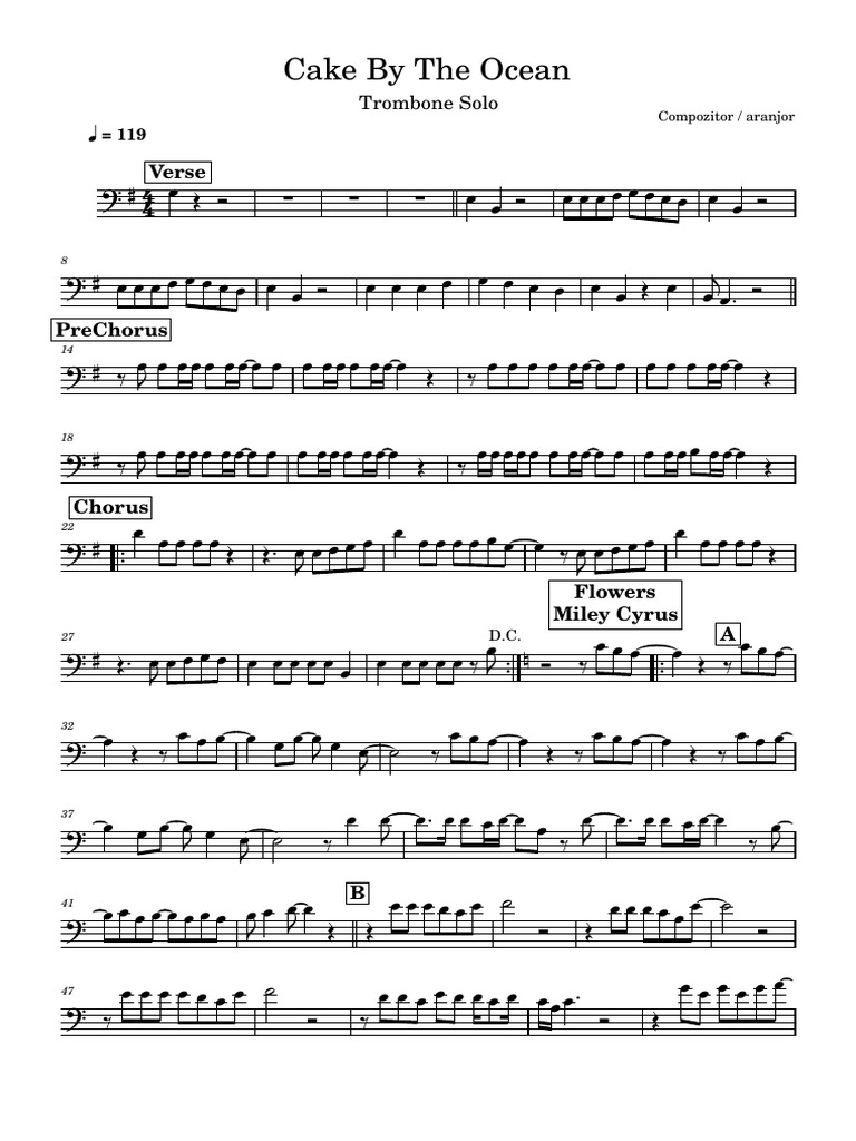 Cake by The Ocean Download Free PDF Pop Songs Singles