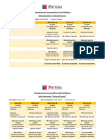 Calendarización Mes de Mayo 2024