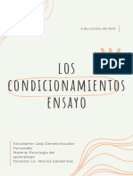 Los Condicionamiento Ensayo