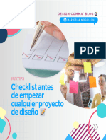 Checklist Antes de Empezar Cualquier Proyecto de Diseño ?