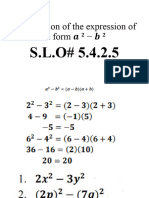 5.4.2.1Factorization of the expression of the form ?