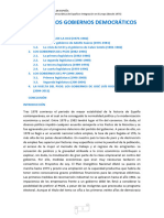 T 19.los Gobiernos Democrã - Ticos