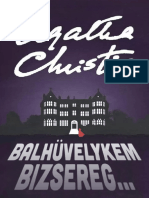 ,,balhuvelykem Bizsereg - Agatha Christie