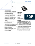 Artasie AM08X5 RTC Datasheet