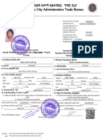 Commercial Registration Certificate