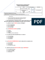 Evaluación 4° Lectura Complementaria El Pequeño Vampiro