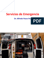 Servicios de Emergencia: Dr. Alfredo Pazos Paz