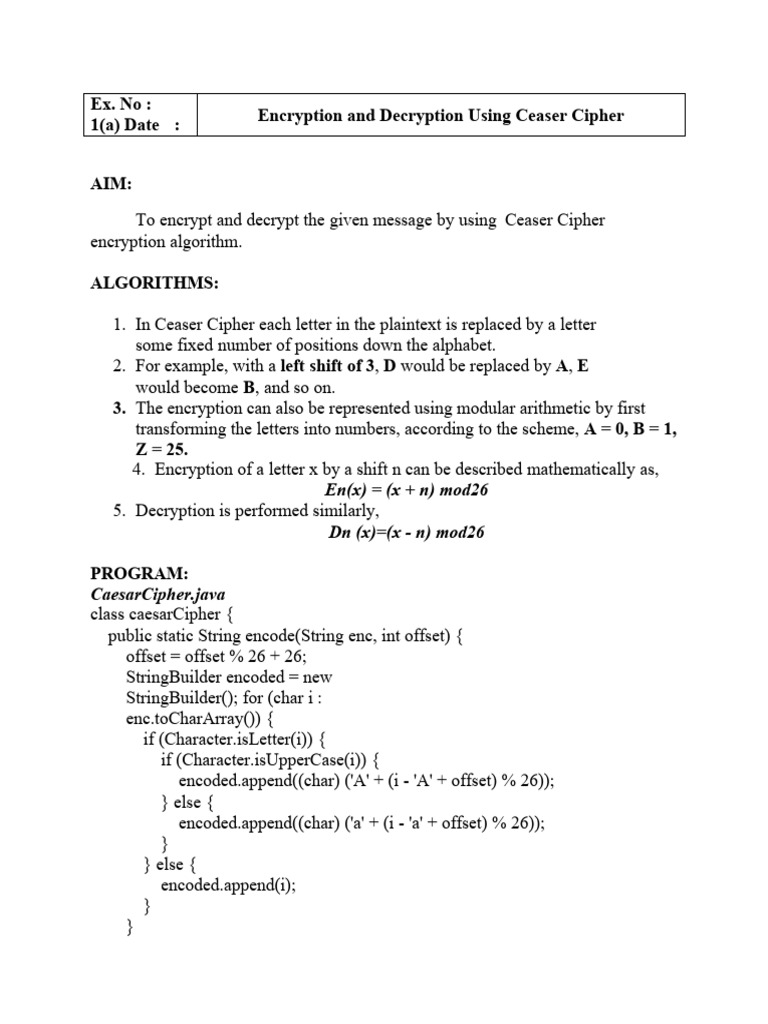 IT8761 Security Laboratory Manual | PDF | Cipher | Encryption