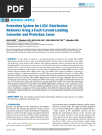 2 Protection System For LVDC Distribution Networks Using A Fault Current-Limiting Converter and Protection Zones