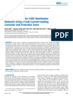 2 Protection System For LVDC Distribution Networks Using A Fault Current-Limiting Converter and Protection Zones