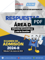 Res - Adm - Unmsm 2024-II - Area D