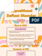 Oppositional Defiant Disorder