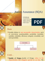 Uint 2 Topic 8 Software Quality Assurance (SQA)