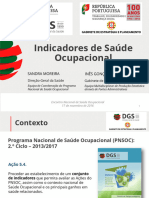 Indicadores de Saúde Ocupacional