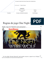 Como Jogar One Night Ultimate Werewolf. Regras Oficiais - UltraBoardGames