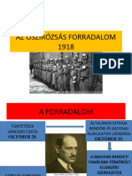 Az Őszirózsás Forradalom És A Tanácsköztársaság