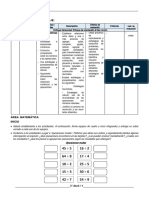 5° Grado - Matematica Dia 22 de Abril