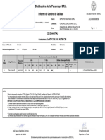 Informe de calidad Constructora