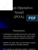 El Plan Operativa Anual