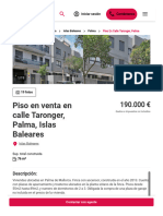 Vivienda en Venta en Calle TARONGER 0 07008, Islas Baleares, PALMA _ Aliseda Inmobiliaria