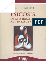 Gabriel Belucci Psicosis de La Estructura Al Tratamiento