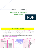 Thermo 1 Lec 2 Energy -Module 1 Lec 2