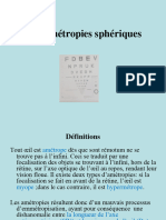 Amétropies Sphériques