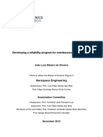Developing A Reliability Program For Maintenance and Operation