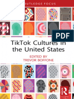 Tiktok Cultures in The United States (Trevor Boffone)