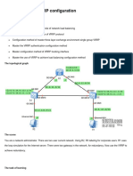 Configuracion de Enrutamiento VRRP INGLES