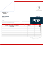 Receipt-Getrude Hospital