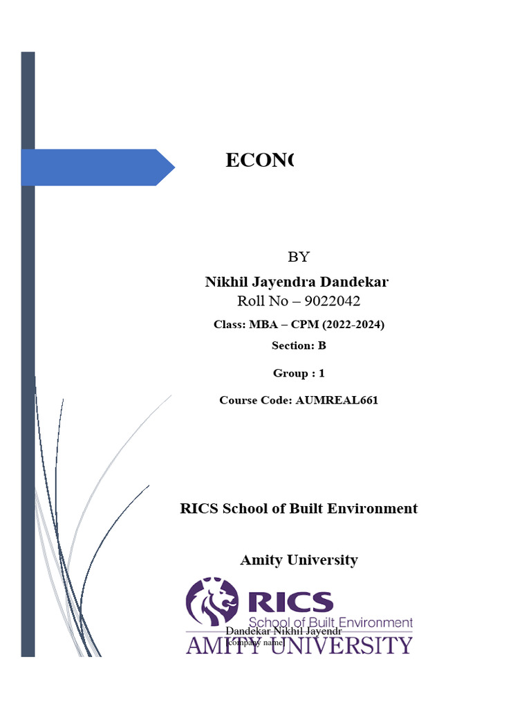 Nik Sw 4 Economics Pdf Microeconomics Marketing