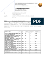 Informe Almacen