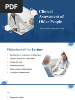 Fall History Taking OSCE Checklist | PDF | Patient | Medicine