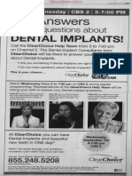 Clear Answers-Get The Answers To Your Questions About Dental Impants